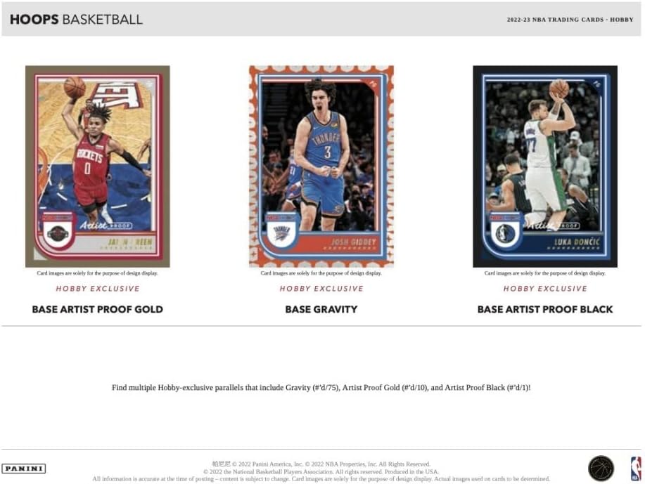 2022-23 Panini Hoops Basketball Hobby Box - 24 Packs