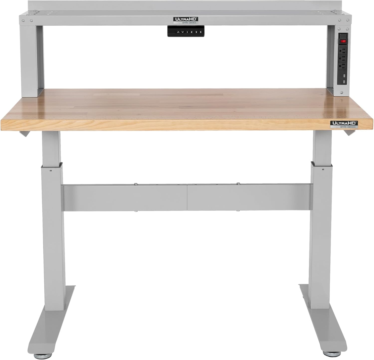 Seville Classics UltraHD Heavy Duty Commercial Electric Workbench for Garage, Warehouse, Workshop, 48