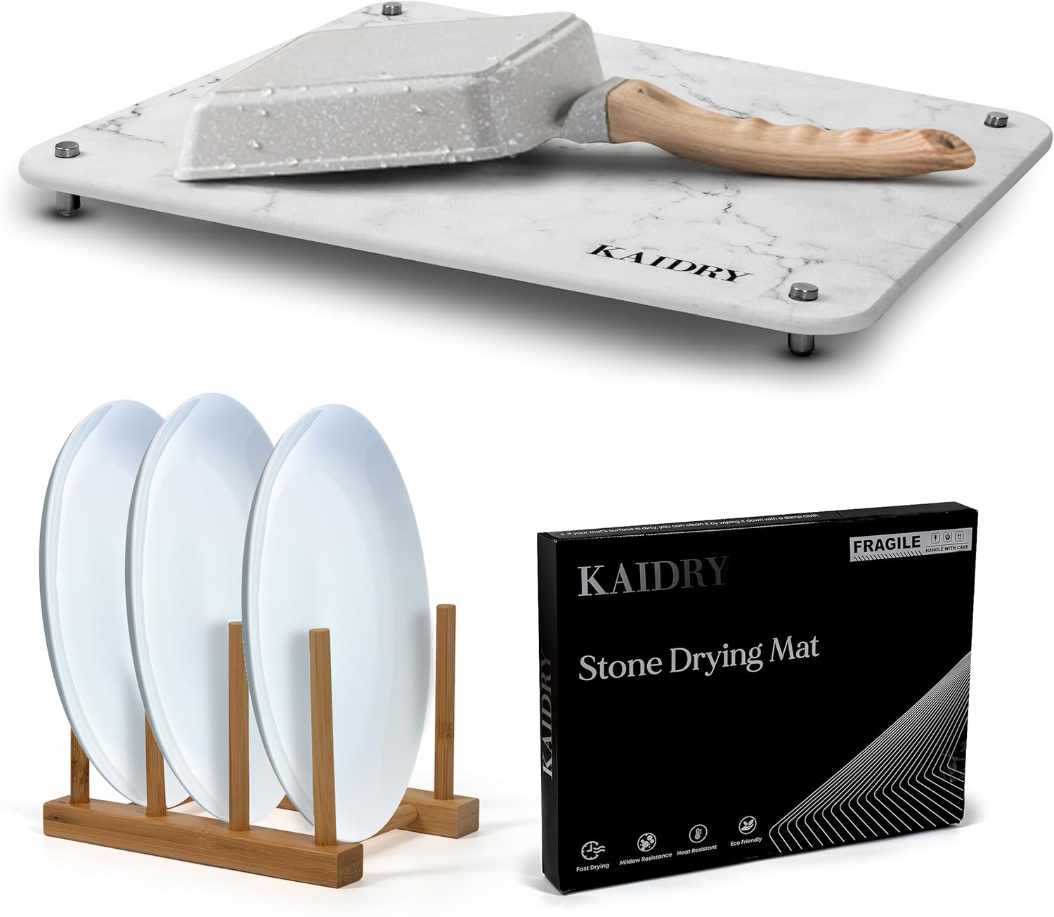 Stone Drying Mat for Kitchen Counter - 17.7