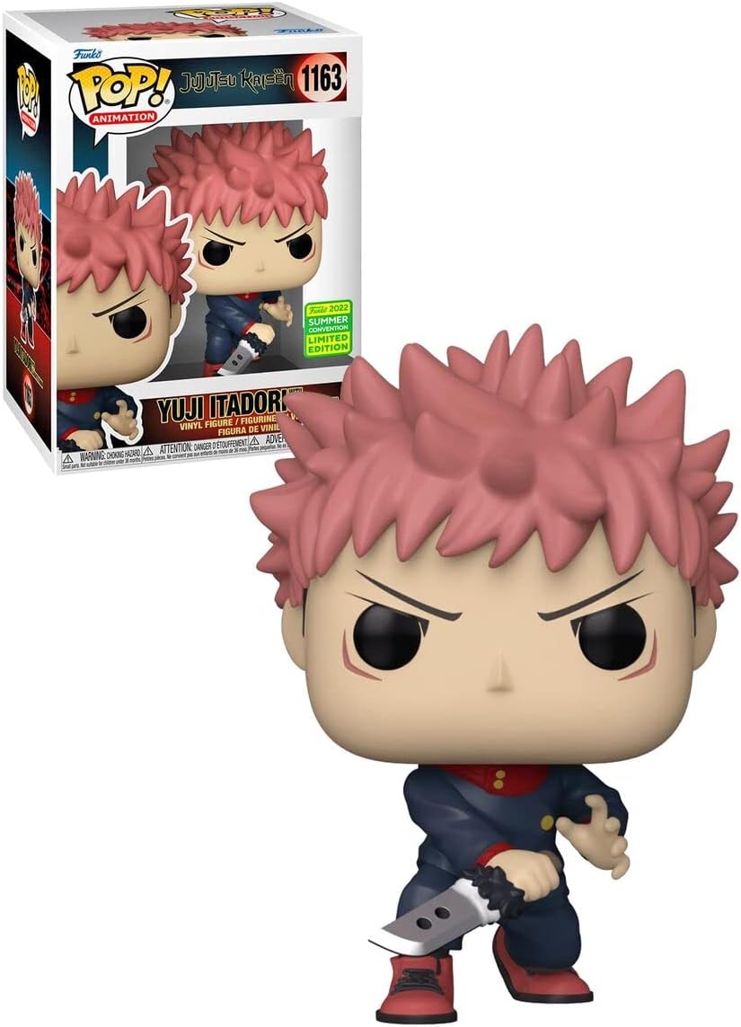 Jujutsu Kaisen 1163 - Yuji Itadori with Knife Pop! Vinyl Figure (2022 Summer Convention Exclusive)