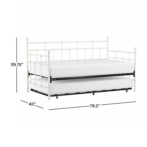 Hillsdale Providence Daybed with Trundle, Aged Pewter