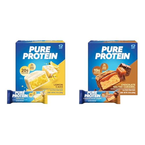Pure Protein Bars, High Protein, Nutritious Snacks to Support Energy & Bars, High Protein, Nutritious Snacks to Support Energy