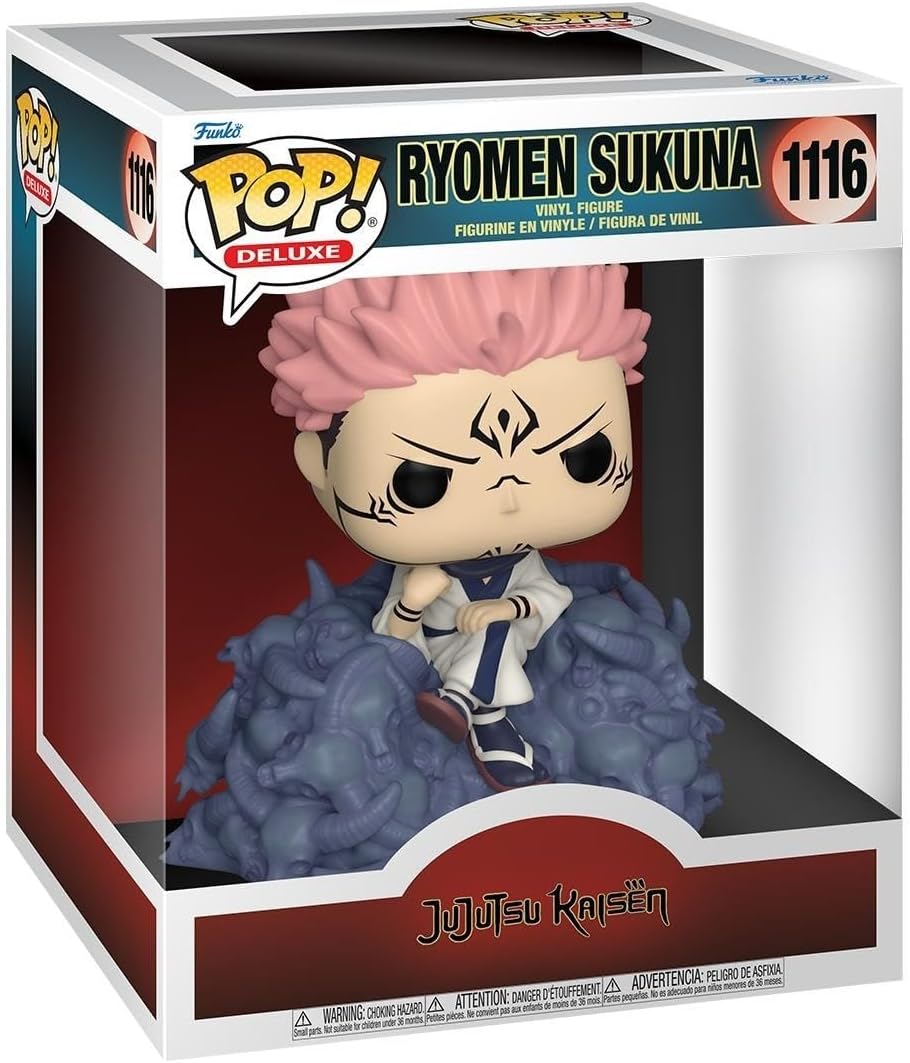 Funko Pop! Animation Deluxe: Jujutsu Kaisen - Sukuna, Multicolor, 61362
