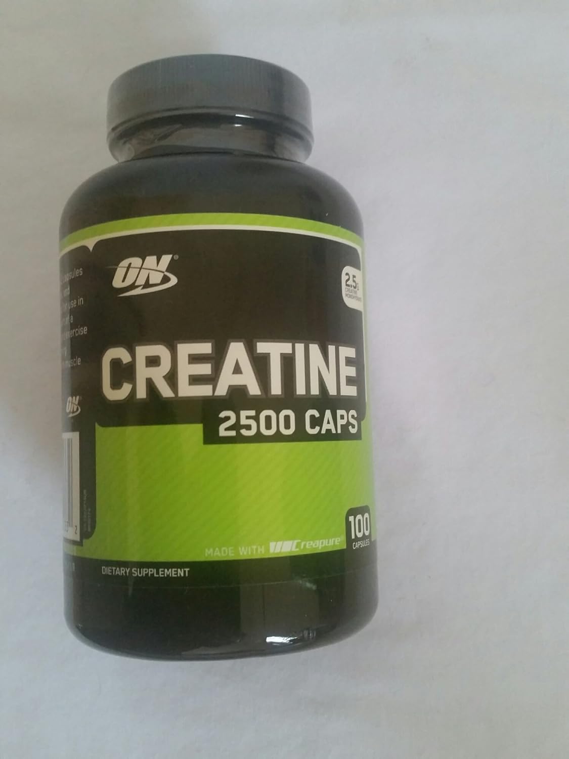 Optimum Nutrition Creatine 2500mg, 100 Capsules (Pack of 2)