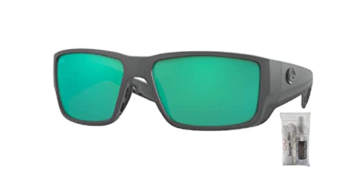 Costa Del Mar Men's Blackfin Pro Polarized Pillow Sunglasses With Designer iWear Eyewear Kit