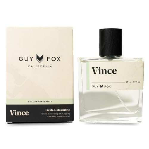 GUY FOX - Jefe - Cologne For Men | Mandarin Orange, Sea Notes & Oakmoss | Fresh, Aquatic Men's Cologne | Men's Fragrance |1.7 Fl Oz