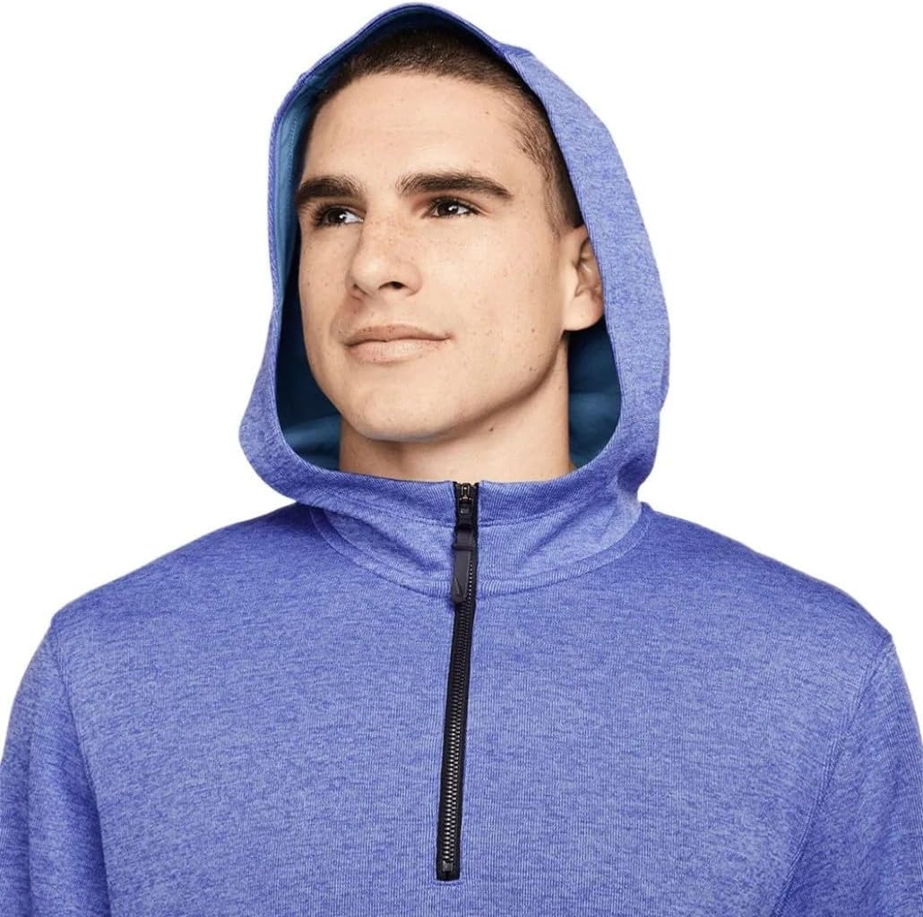 Nike Dri-FIT Men's Golf Hoodie, Midnight Navy/Blue/Silver, M Regular US