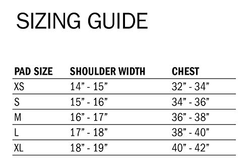 Riddell JPK+ Shoulder Pad with Back Plate