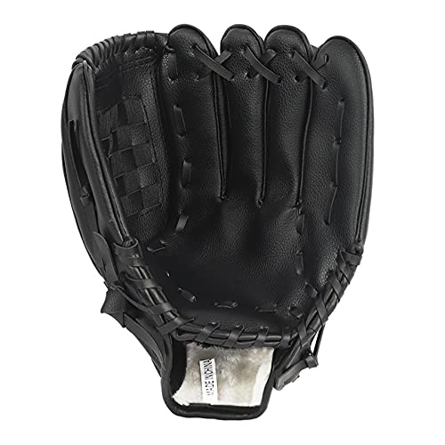Baseball Glove for Kids Teens Adults, Leather Baseball Softball Picher Mitt Left Hand Infielder Baseball Fielding Glove Series
