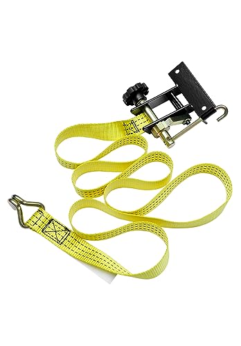 Ladder Rack Ratchet Straps with J-Hook (4 PCS), 1.4