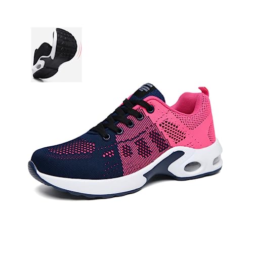 Musabela Orthopedic Sneakers for Women, Ortho Pro The Most Comfortable Orthopedic Shoes,Women's Running Walking Shoes,Mesh Casual Breathable Knit Air Cushion Shoes (US9, Black)