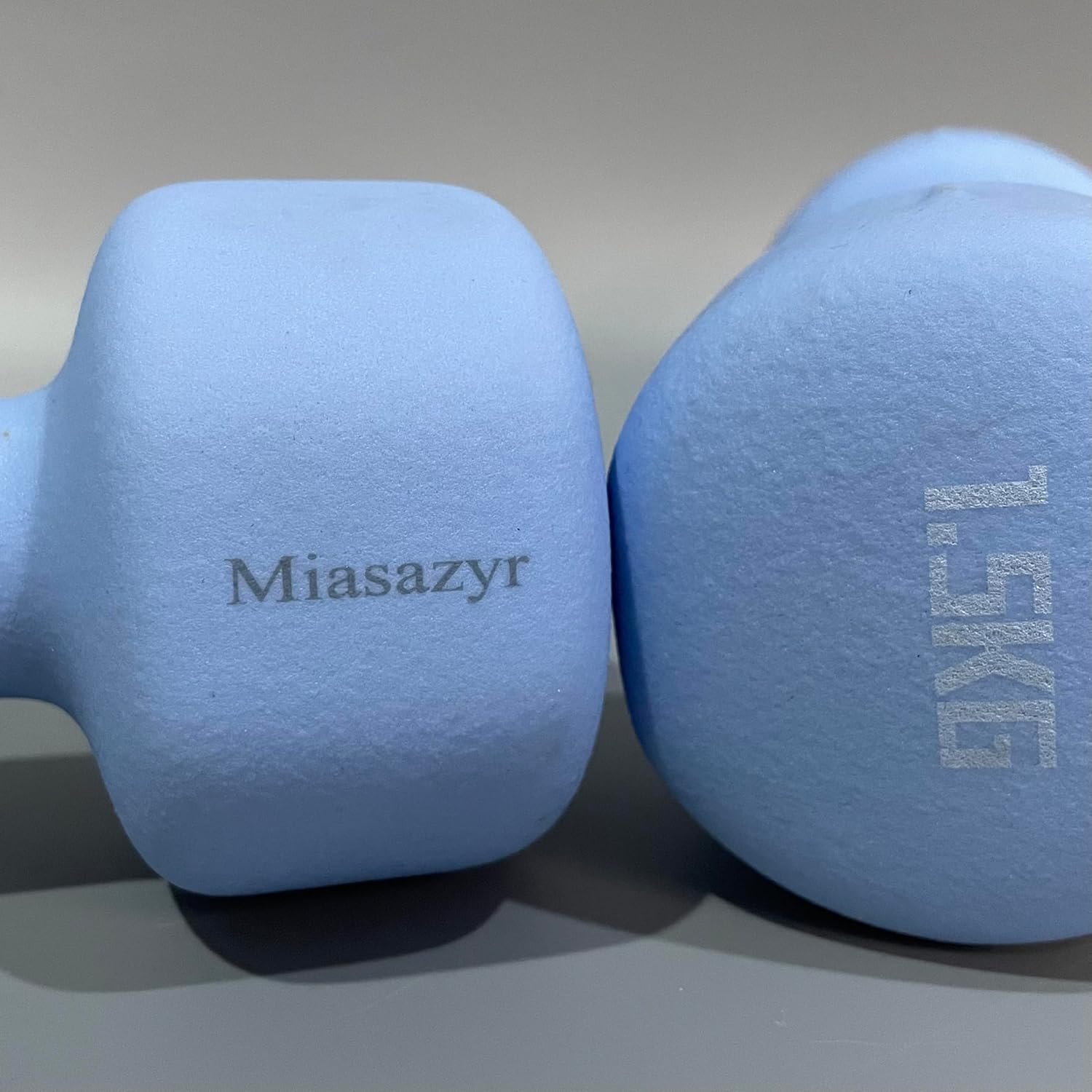 Dumbbells, Neoprene Coated Dumbbell Hand Weight Set of 2, Anti-roll, Anti-Slip