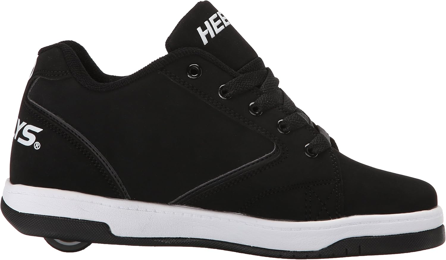 Heelys Boy's Propel 2.0 (Little Kid/Big Kid/Adult) Black/White 7 Big Kid