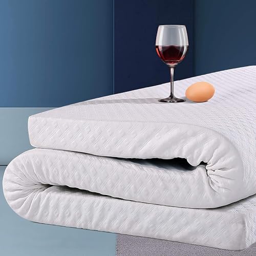 3 Inch Cooling Gel Memory Foam Mattress Topper Queen Size, with Removable Soft Cover, Comfort Body Support & Pressure Relief