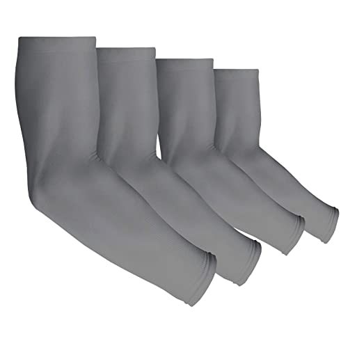 4 Pair UV Sun Protection Arm Sleeves for Men & Women,Cooling UPF 50 Arm Cover for Baseball,Cycling,Basketball
