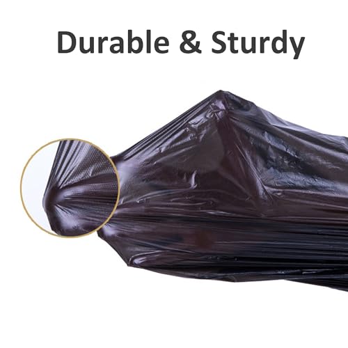 Code R (200 Count) Trash Bags Custom Fit Drawstring Trash Bags Compatible with simplehuman Code R | 1.2 Mil | Heavy Duty White Garbage Liners 2.6 Gallon / 10 Liter