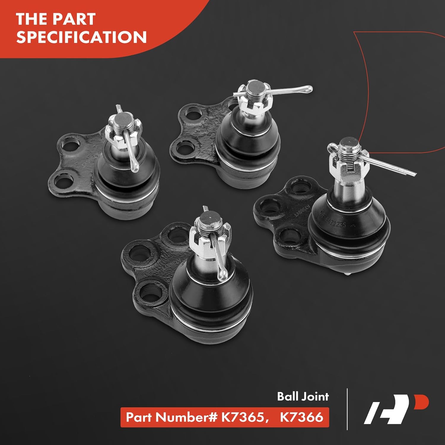 A-Premium Set of 14, Front Upper Lower Ball Joint, Sway Bar Link, Inner Outer Tie Rod End, Pitman Arm, Idler Arm, Compatible with Dodge Ram 1500 2000-2001, RWD Only