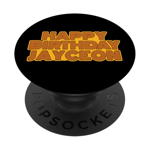 Personalized Name Retro Typography PopSockets Standard PopGrip