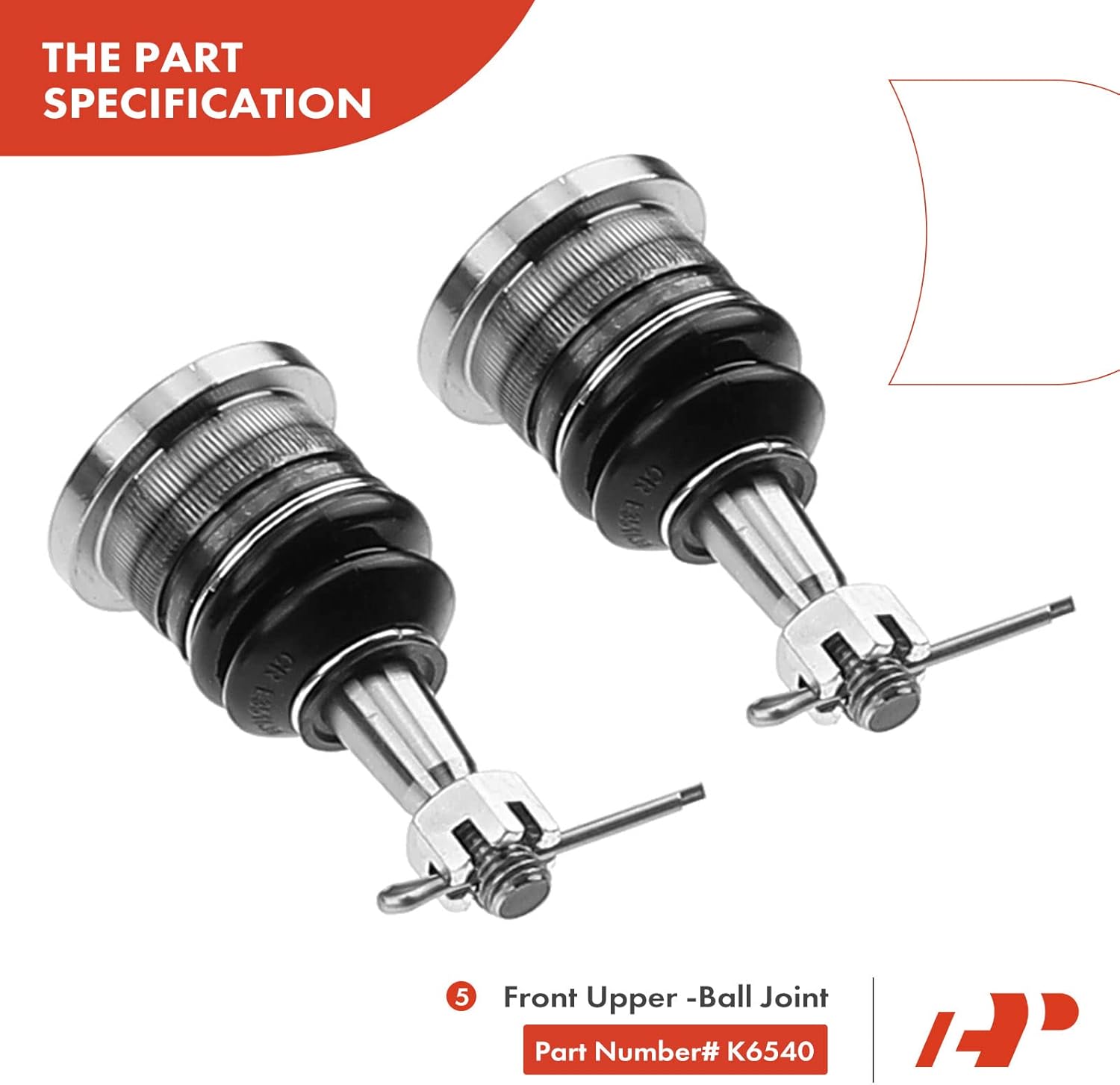 A-Premium 8Pcs Front Suspension Kit, Lower Control Arm Upper Ball Joint Outer Tie Rod End Sway Bar Link, Compatible with Chevy Silverado 1500 (Classic) & GMC Sierra 1500 (Classic), RWD Only