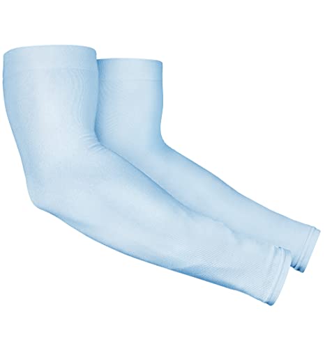 Tough Outdoors Sun Protection Sleeves - UV Arm Sleeves for Men and Women - Golf Cooling Arm Sleeves - Baseball Sun Sleeves