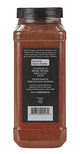 Watkins Gourmet Spice, Organic Garlic Powder, 22.0 oz. Bottle (21808)