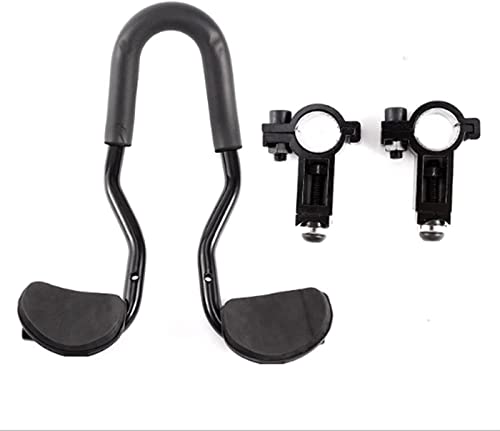Bike Aero Bars Bike Armrests Handlebar Adjustable for Mountain Bike (Fit Bar of Diameter 1-1.3 in)