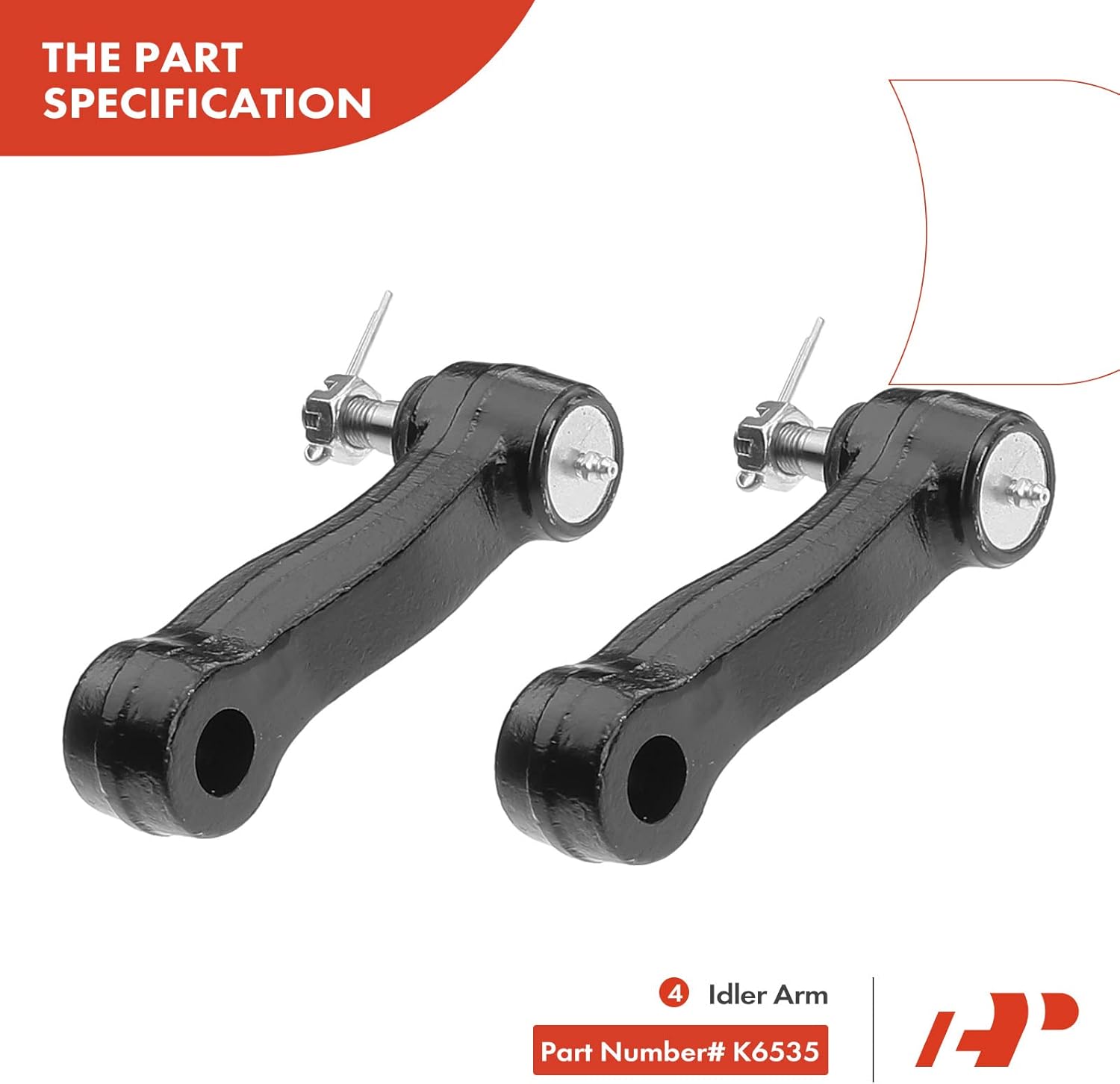 A-Premium Set of 10, Front Upper Control Arm, Lower Ball Joint, Outer Tie Rod End, Rear Sway Bar Link, Compatible with Chevy & GMC - 2001-2007 - Silverado 3500 (Classic) & Sierra 3500 (Classic)