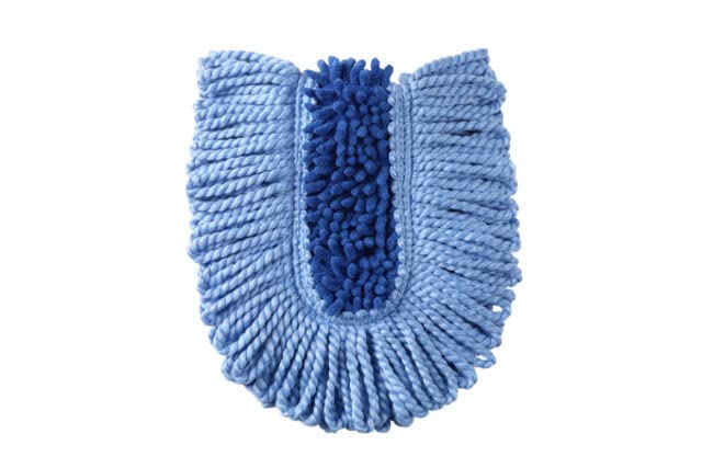 O-Cedar Dual-Action Dust Mop Refill,Blue