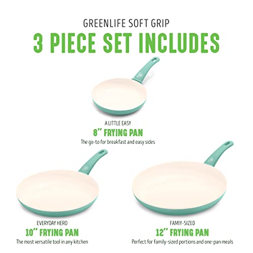 GreenLife Soft Grip Healthy Ceramic Nonstick, 8