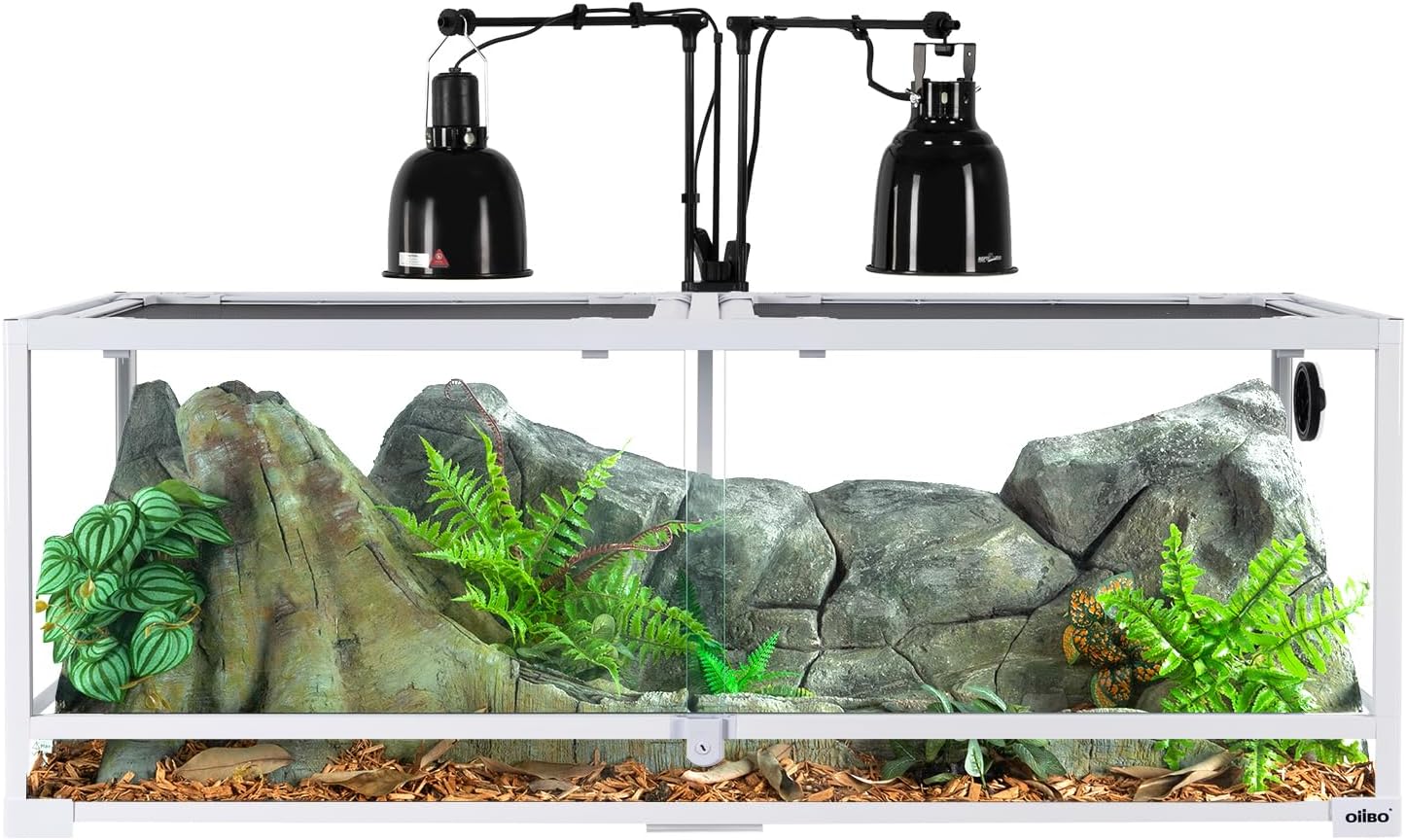 OIIBO 67 Gallon Reptile Large Terrarium, 48