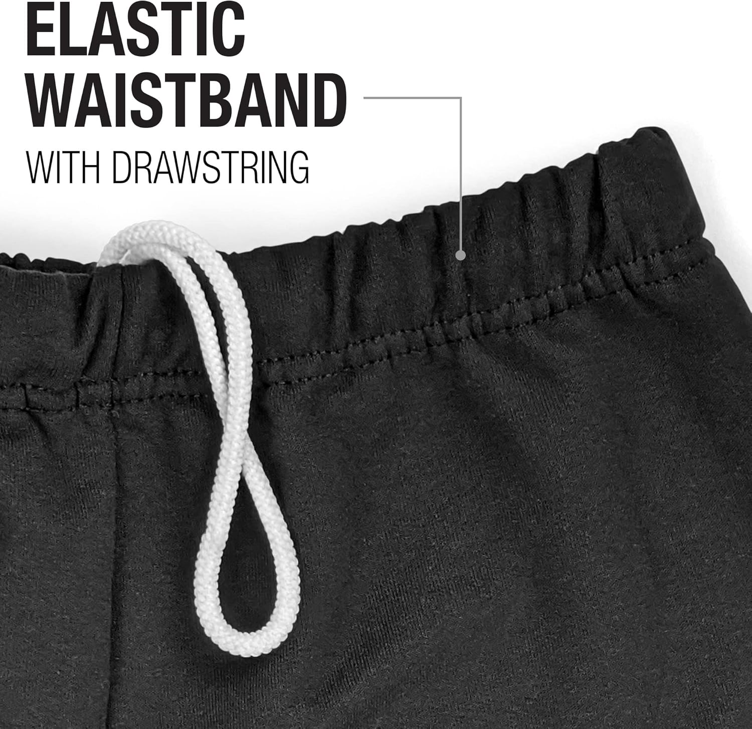 LOGOVISION Daemen College School Logo Mens Jogger Sweatpants, Black, Large