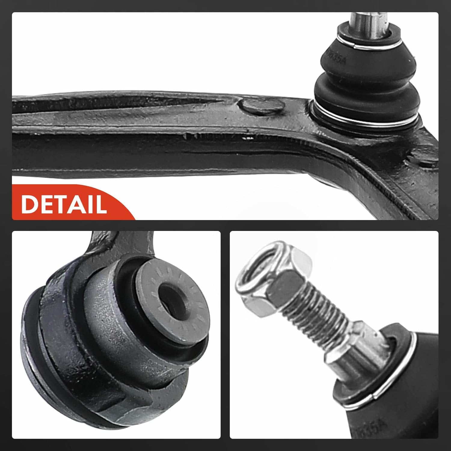 A-Premium Set of 11, Front Upper Control Arm, Sway Bar Link, Lower Ball Joint, Inner Outer Tie Rod End, Idler Arm, Compatible with Chevrolet & GMC - 11-19 - Silverado 2500/3500 HD, Sierra 2500/3500 HD