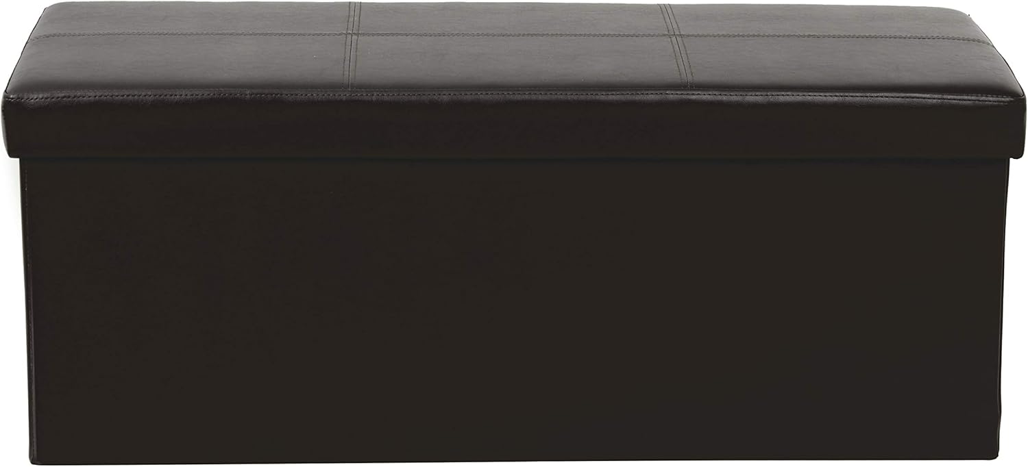 American Furniture Classics 512 Storage Bench, Dark Brown