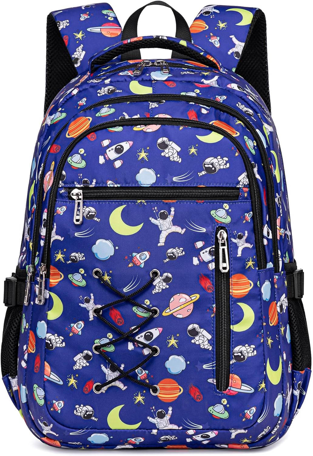 Space Kids Backpack Boys Elementary School Bag Kindergarten Backpack Preschool Bookbag for 4 5 6 7 8 9 10 11 12 Years Old