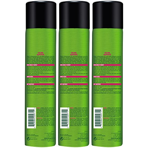 Garnier Fructis Style Volume Anti-Humidity Hairspray, Extra Strong Hold, 8.25 oz.