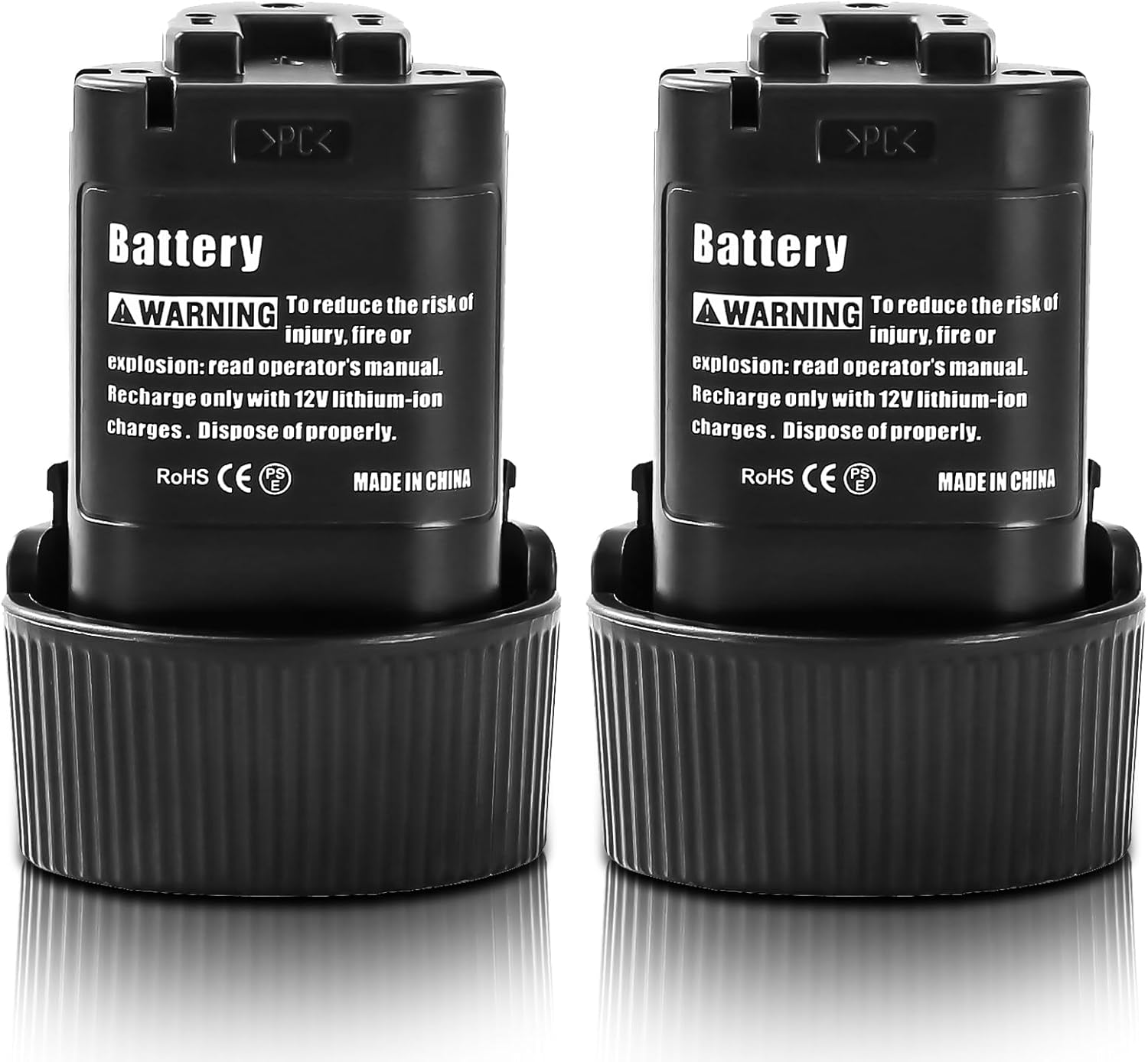 2Pack 3.0Ah 10.8V BL1013 Replacement for Makita 10.8V Battery Compatible with Makita 10.8 Volt Battery Max Lithium ion BL1014 194550-6 194551-4 195332-9 CL100DW DF330D FD01ZW Cordless Power Tools