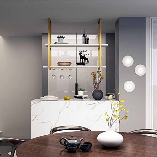 Wine Rack Hanging Wine Rack, Ceiling Shelf, Loft European Retro Wall-Mounted Shelf, Solid Wood 2Cm Plank, Load-Bearing 100-150Kg, Hanging On The Cement Roof Home Decoration The New Fashionable