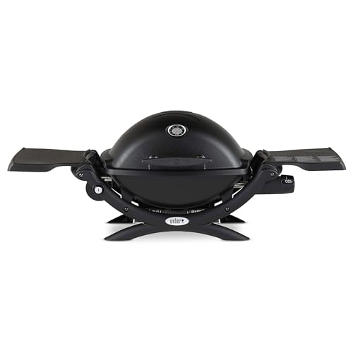 Weber Q1200 Liquid Propane Grill, Green