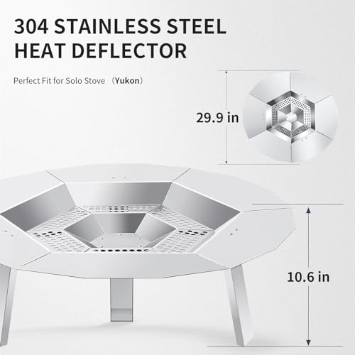Kaen Heat Deflector for Solo Stove Bonfire 19.5
