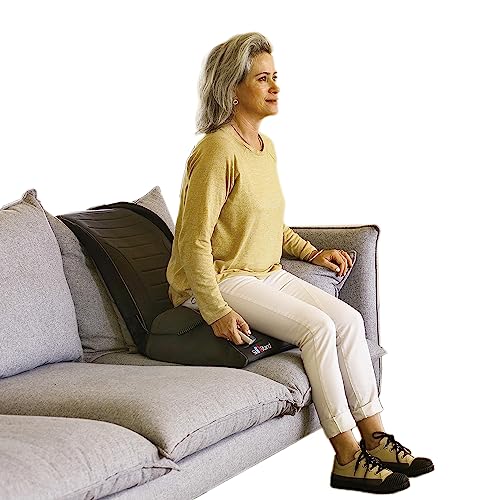 Compact Portable Smart Rising Seat - 400lb Capacity Chair Lift Assist for Seniors, 100% Stand Assist Chair Lifts for Elderly, Lightweight Sit-to-Stand Lift Seat