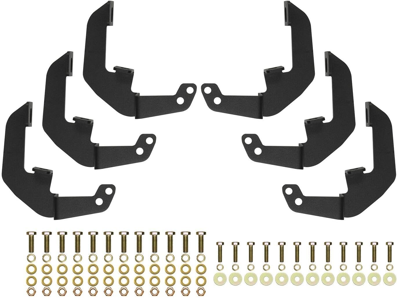 Westin 20-14125 Black Outlaw Drop Nerf Step Bars fits 2019-2022 Silverado Sierra 1500 (Excl. LD/Sierra 1500 Limited) 2020-2022 2500 3500 Double Cab 1 Pair