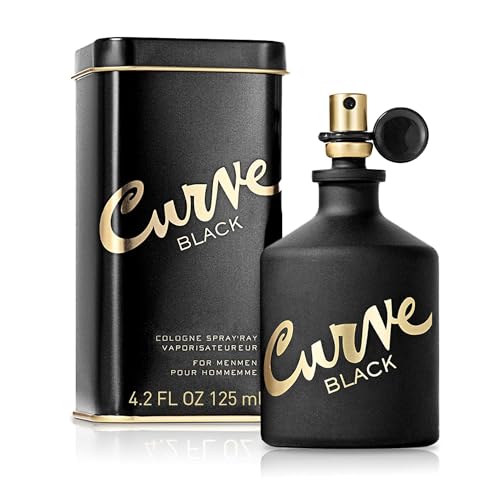 Curve Black For Men, Cologne Spray with Casual Day or Night Scent, 4.2 oz