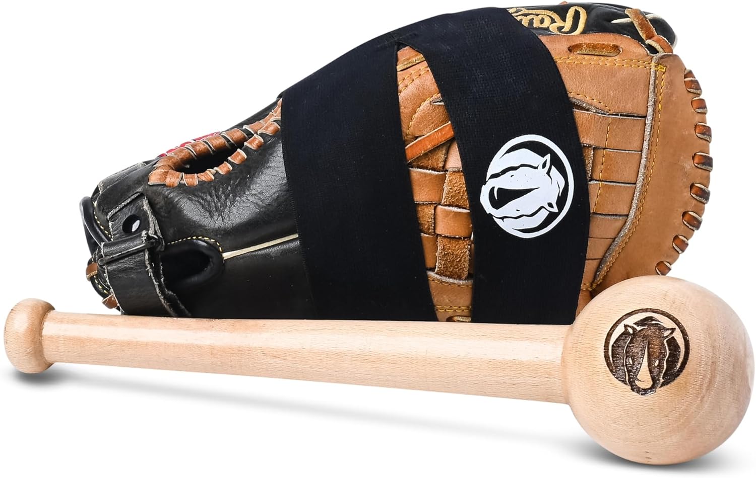 Baseball Glove Break in Kit - Includes Baseball Glove Mallet and Glove Wrap - Speeds Up Breakin Time - Creates The Perfect Pocket - Solid One-Piece (No Glue) Maple Hardwood Construction