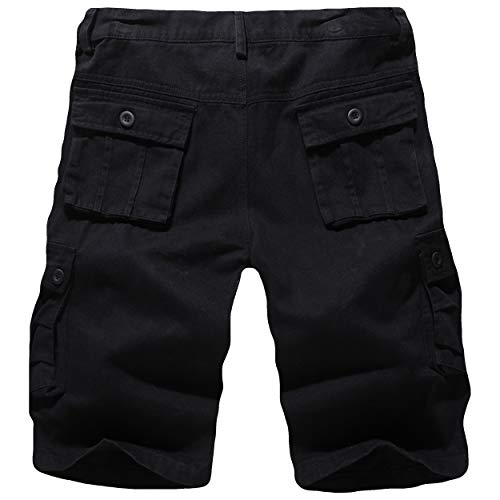 zeetoo Camo Shorts for Men Classic Relaxed Fit Cargo Short Multi-Pocket Outdoor Shorts