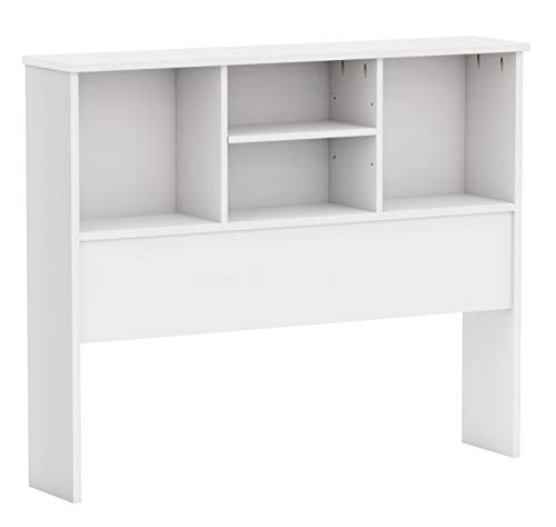 Palace Imports 100% Solid Wood Kansas Twin Bookcase Headboard, Java Color, 36”H x 43.5”W x 9”D, 1 Shelf Included. Twin Mate’s Bed Sold Separately. Requires Assembly