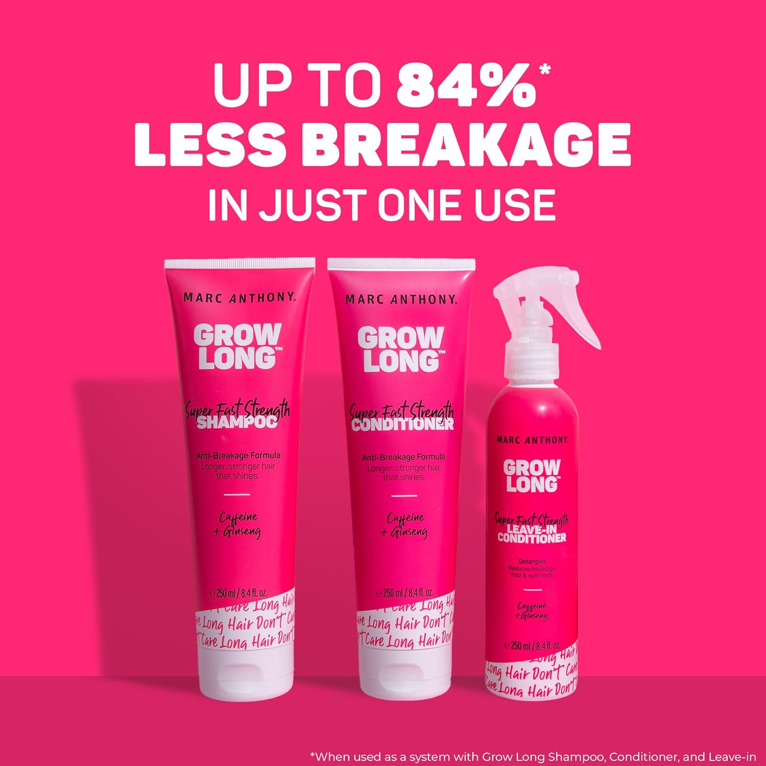 Amika 1.8oz dry shampoo & Marc Anthony leave-in conditioner spray, 8.4oz