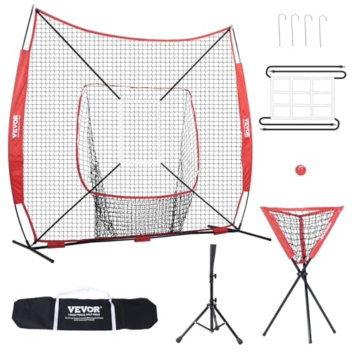 VEVORPortable Baseball Training Net for Hitting