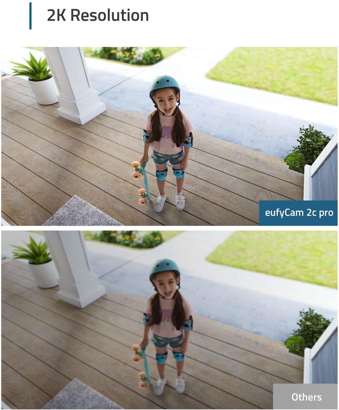 eufy Security, eufyCam 2C Pro 4-Cam Kit, Wireless Home Security System with 2K Resolution, HomeKit Compatibility, 180-Day Battery Life, IP67, Night Vision, and No Monthly Fee. (Renewed)