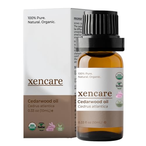 Frankincense USDA Organic Food Grade Essential Oil | 100% Pure Natural Undiluted | Edible & Safe to Ingest & for Skin | Premium Aromatherapy for Diffuser Bath & Topical Use (0.33 fl oz, 10ml)