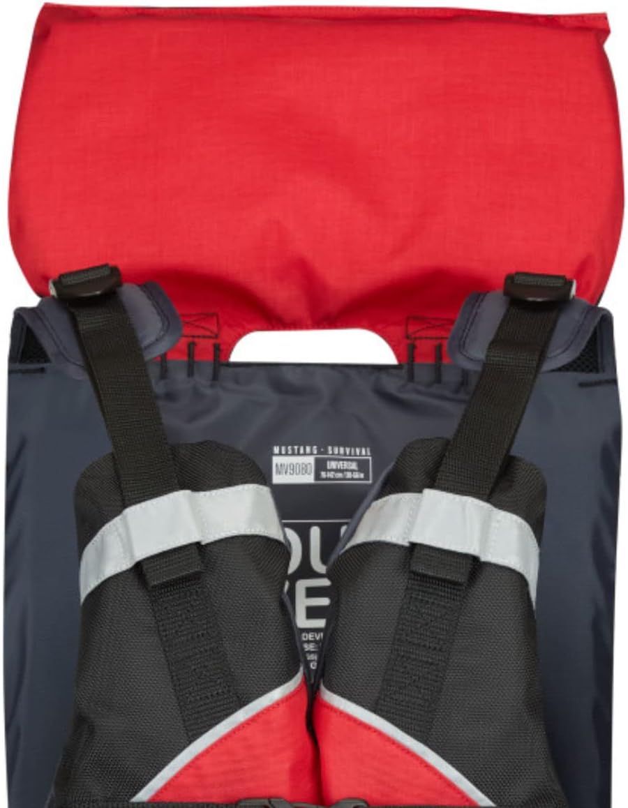 Mustang Canyon V Foam Vest - Universal Youth - Red/Black [MV9070-123-0-253]
